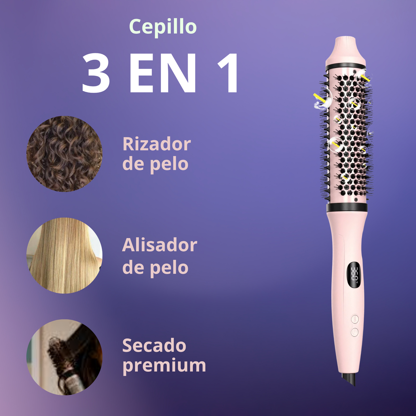 Cepillo 3 en 1